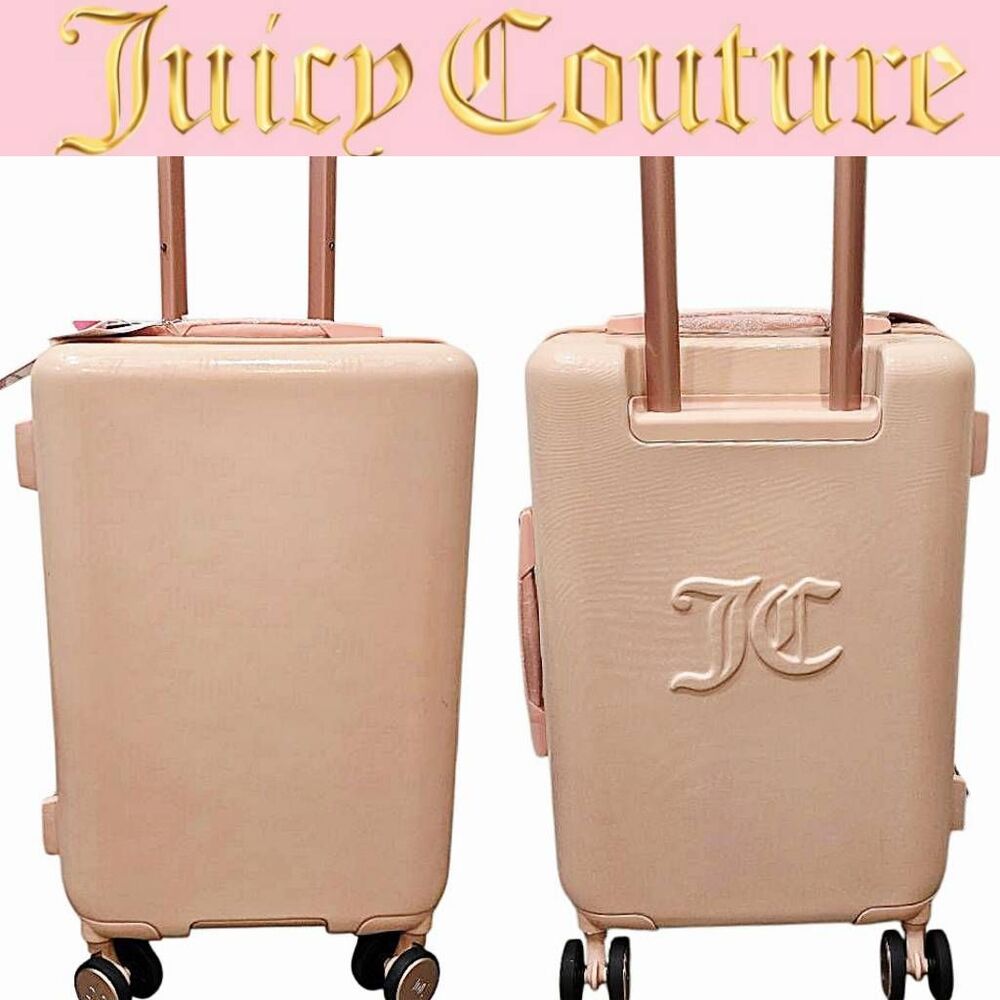 Juicy Couture‎ Signature Logo Hard Side Spinner Carry-On Luggage